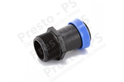 Стартер Presto-PS з різьбленням 32 мм для шлангу туман Silver Spray 40 мм (GSM-014040) kap-poliv-23 фото