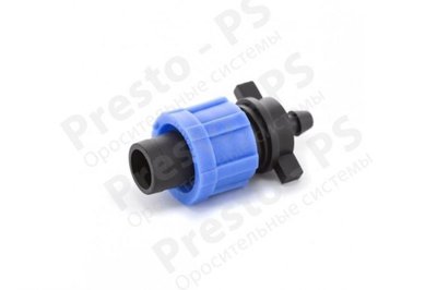 Стартер 6 мм Presto-PS для капельной ленты (TO-0117-06) kap-poliv-44 фото