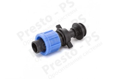 Стартер с резинкой Presto-PS для капельной ленты (PO-0117) kap-poliv-49 фото