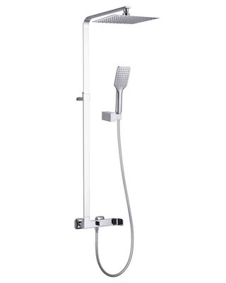 Система душевая ODLOVE (смеситель для душа, верхний и ручной душ, держатель,шланг полим. 1,5м) zmishuvach-48 фото