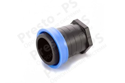 Заглушка Presto-PS для шланга туман Silver Spray 40 мм (GSЕ-0140) kap-poliv-24 фото