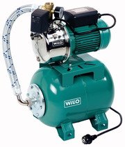 Побутова насосна установка Wilo для підвищення тиску води HWJ 101 EM 201450 фото