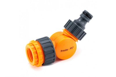 Адаптер поворотний Presto-PS для конектора з внутрішнім різьбленням 1/2-3/4-1 дюйм (5821) kap-poliv-140 фото